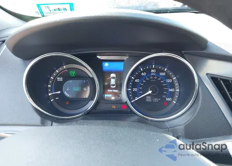 2013 Hyundai Sonata Hybrid z USA, uszkodzony, nr VIN KMHEC4A41DA074450